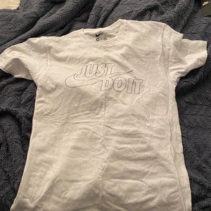 TWO Nike T-Shirts Bundle.  Size Medium. Black & White.  Never Worn